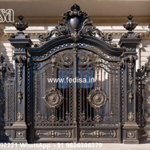 Affordable Gate Design Ideas Front Gate Pillar Design No-9981