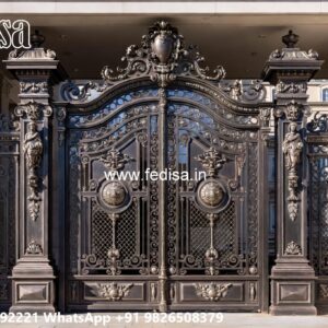 Modern Entry Gate Design Inspiration Main Gate Design 2026 Steel No-9983