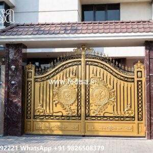 Stylish Gate Design Ideas For Homes 7 Fold Gate Design No-10031