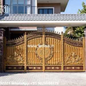 Modern Gate Design Ideas For Entryway Main Gate Lock Design No-10047