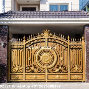 Creative Gate Design Trends For Houses Safety Grill Design For Compound Wall No-10058
