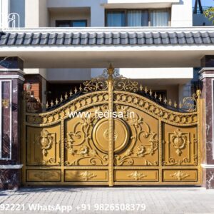 Modern Gate Design Ideas For Entrance Single Door Gate Design No-10060