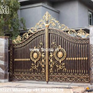 Modern Gate Design For Independent Homes Compound Pillar Design No-10136
