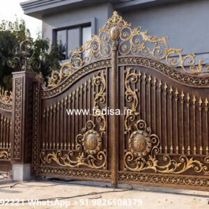 Contemporary Gate Designs You Must See Flat Main Gate Design No-10157
