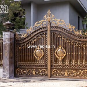 Strong And Stylish Gate Designs For Homes Sliding Gate Lock Design No-10170
