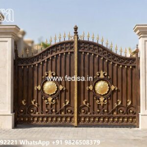 Decorative Iron Gate Design Ideas Laser Cutting Sheet Gate Design No-10188