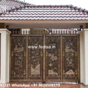 Sliding Gate Design For Small Spaces Flat Gate Design No-10206