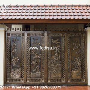 Premium Gate Design Ideas For Bungalows Stainless Steel Main Gate No-10224