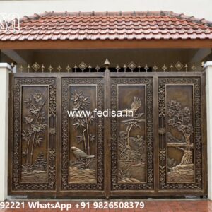 Elegant Villa Gate Design Collection Folding Grill Gate Design No-10227
