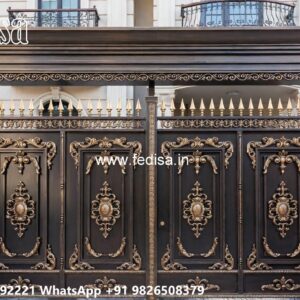 Gate Design Ideas For Every Home Modern Metal Gate No-10258