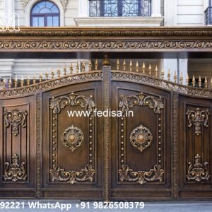Stylish Gate Designs For Entry Steel Single Gate Design No-10264