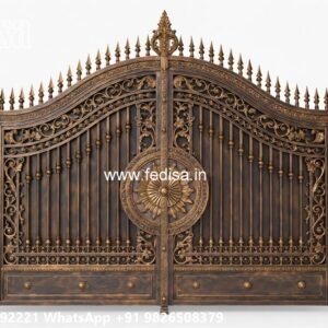 Stylish Entry Gate Design Ideas Iron Steel Gate Design No-10409
