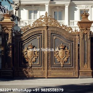 Creative Front Gate Design Ideas Wheel Gate Design No-10412
