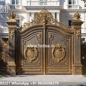 Stylish Gate Design Trends For Homes Pillar Design For Main Gate No-10415