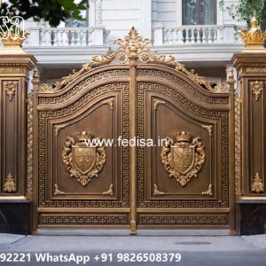 Stylish Gate Design Ideas For Villas Folding Iron Gate Design No-10434