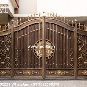 Classic Gate Design Inspiration Aluminum Main Gate Price No-10517