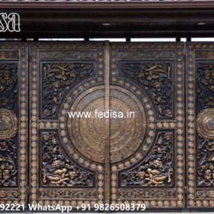 Trending Front Gate Design For Homes Gate With Window Design No-10571