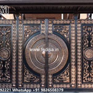 Latest Steel Gate Design For Home Sliding Front Gate Design No-10596