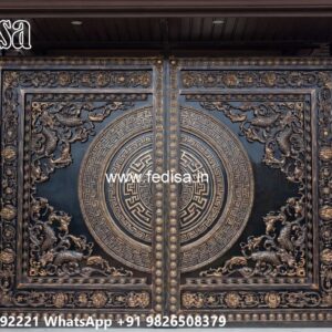 Eye-catching Gate Designs For Front Yard Main Gate Sheet Design No-10612