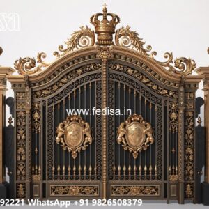 Nature Inspired Gate Design Ideas Fancy Gate Grill No-10634