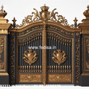 Grand Entrance Gate Designs Steel Gate Simple Design No-10635
