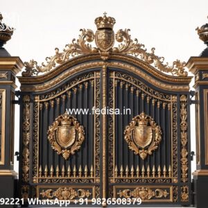 Low Budget Gate Design Ideas Compound Wall Grill Gate Design No-10644