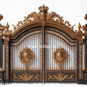 Secure Metal Gate Design Laser Cutting Main Door Design No-10657