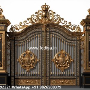 Best Gate Design Collection Aluminum Sliding Gates Designs No-10669