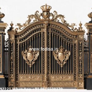 Elegant Entrance Gate Designs Aluminum Front Gate Design No-10674