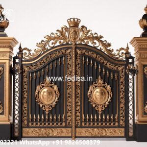 Stylish Gate Designs For Entry Modern Sliding Gate No-10676
