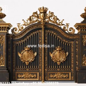 Creative Front Gate Ideas Cnc Design For Gate No-10680