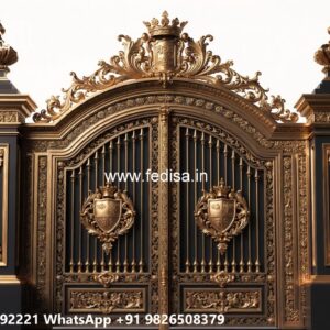 Gate Design Ideas For Houses 7 Feet Gate Design No-10686