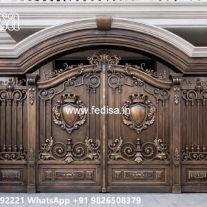 Decorative Gate Design Ideas For Homes Metal Sheet Gate Design No-10781