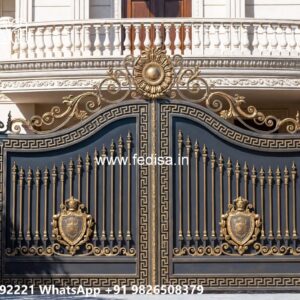Gate Design Ideas With Safety Features Outdoor Main Gate Design No-10933