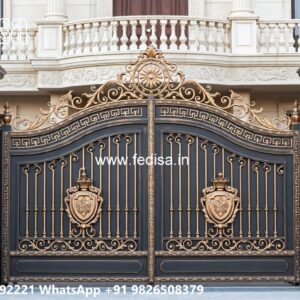 New Gate Design Ideas For Entrance Maharaja Gate Color Design No-10970