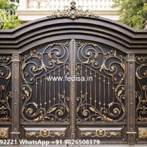Strong Iron Gate Design Ideas Sliding Folding Gate Design No-11007