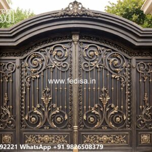 Remote Control Gate Design Inspiration Boundary Wall Sliding Gate Design No-11032