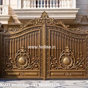 Secure Metal Gate Design Sliding Gate Design 2030 No-11069