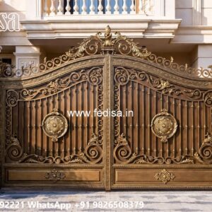 Stylish Home Gate Ideas Steel Gate Sliding Design No-11103