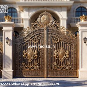 Creative Home Gate Designs Design Of Boundary Wall With Gate No-11112