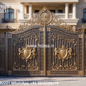 Modern Steel Gate Inspiration 7 Door Gate Design No-11131