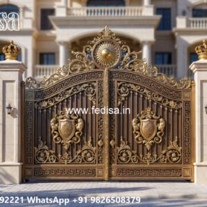 Modern Gate Designs Collection Steel Safety Gate Design No-11136