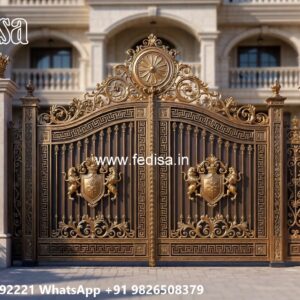Front Entry Gate Ideas Concrete Fence And Gate Design No-11147