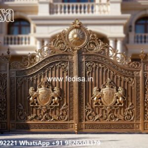 Stylish Home Entry Gate Ideas Main Gate Design Full Cover No-11155