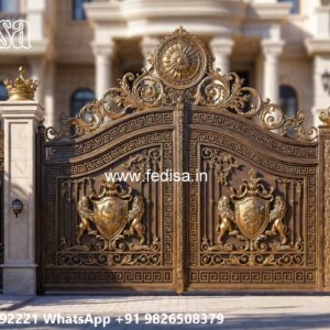 Elegant Entry Gate Ideas Main Gate Design 12 Feet No-11165