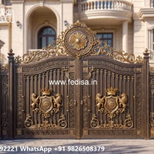 Modern Gate Design Ideas For Stylish Homes Sagwan Main Gate Design No-11176