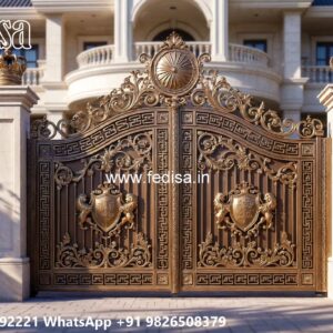 Strong And Stylish Gate Design Ideas Portico Grill Gate Design No-11192