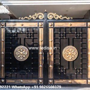 Modern Gate Design Ideas For Every Budget Steel Gate Main Door No-11207