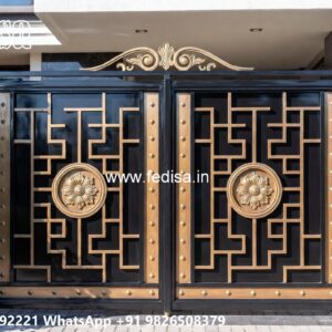 Creative Gate Design Ideas For Villas Latest Iron Gate Design 2030 No-11213