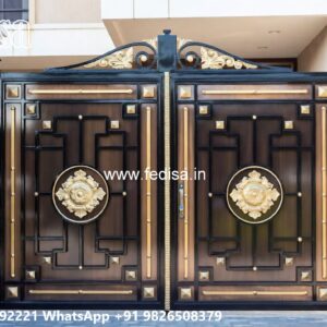 Modern Gate Design Ideas For Villas Loha Ka Gate Design No-11234
